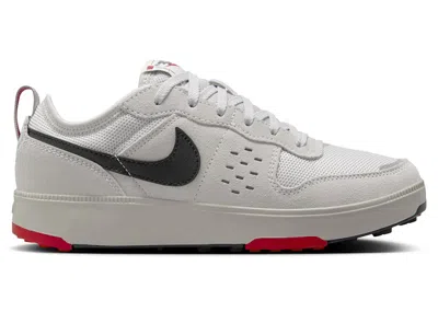 Pre-owned Nike C1ty Black Sneakers In College Grey/vast Grey/fire Red In Multi