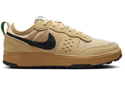 Pre-owned Nike C1ty Brownstone Sneakers In Flax/sesame/stadium Green