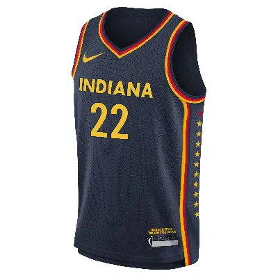 Nike Caitlin Clark Indiana Fever Explorer Edition Big Kids'  Wnba Victory Jersey In Blue