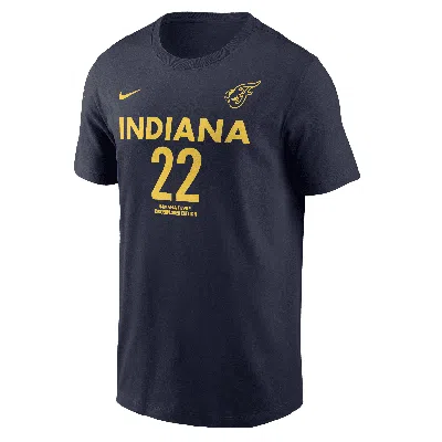 Nike Caitlin Clark Indiana Fever  Men's Wnba T-shirt In Blue