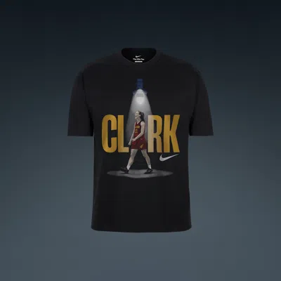 Nike Caitlin Clark "so Win" Adult  Men's Basketball T-shirt In Black