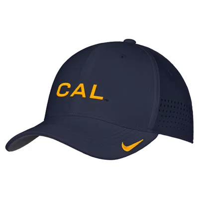 Nike Cal Sideline  Unisex Dri-fit College Hat In Blue
