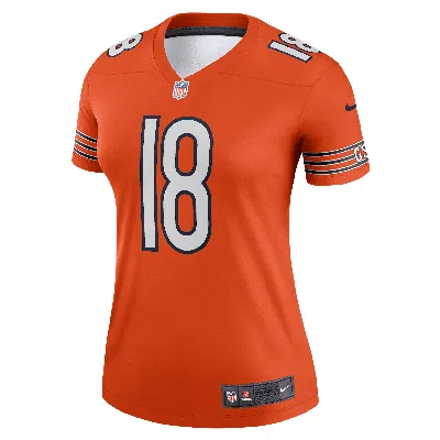Nike Caleb Williams Chicago Bears  Women's Dri-fit Nfl Legend Jersey In Orange