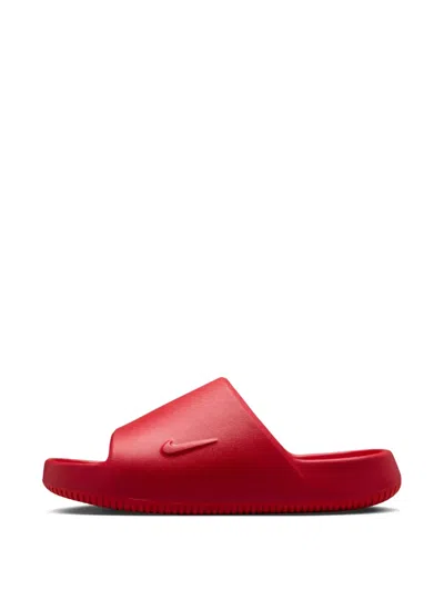 Nike Calm 2.0 Slides In Red