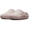Nike Calm Faux Fur Mule In Pink