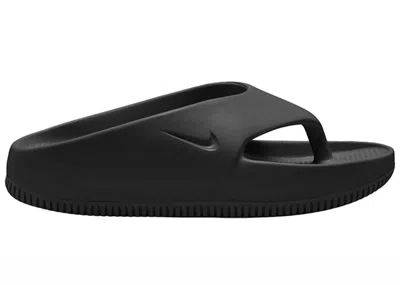 Pre-owned Nike Calm Flip Flop (women's) Sneakers In Black