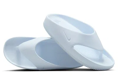 Pre-owned Nike Calm Flip Flop (women's) Sneakers In Blue Tint