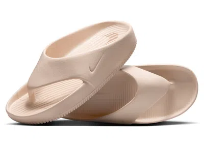 Pre-owned Nike Calm Flip Flop (women's) Sneakers In Sanddrift