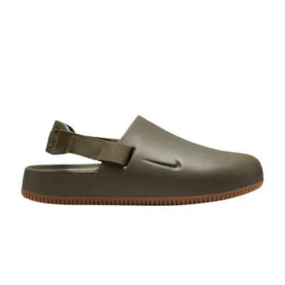 Pre-owned Nike Calm Mule 'medium Olive' | Green | Men's Size 10