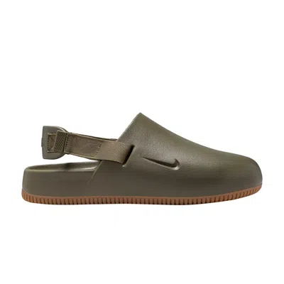 Pre-owned Nike Calm Mule 'medium Olive Gum' | Green | Men's Size 10