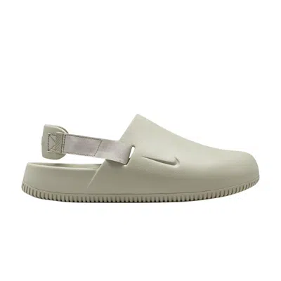 Pre-owned Nike Calm Mule 'spruce Fog' | Cream | Men's Size 11 In White