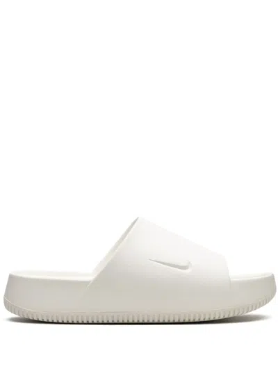 Nike Calm Slide Sandal In Sail/sail