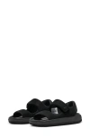 Nike Touch-strap Platform Sandals In Black