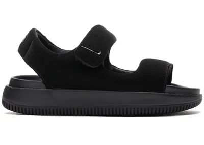 Pre-owned Nike Calm Sandal Triple (women's) Sneakers In Black