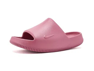 Nike Calm Slide 2.0 Premium (big Kid) Kids Shoes Peony/peony: 7 Big Kid M In Pink