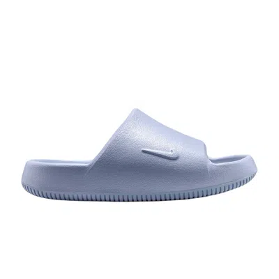 Pre-owned Nike Calm Slide 2.0 Premium Ps 'ghost' | Blue | Kid's Size 13
