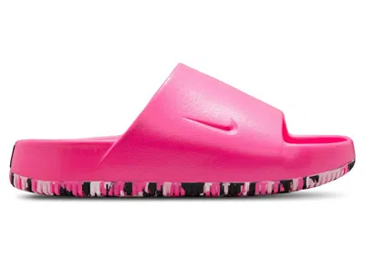 Pre-owned Nike Calm Slide A'ja Wilson (women's) Sneakers In Hyper Pink/pink Gaze/solar Red