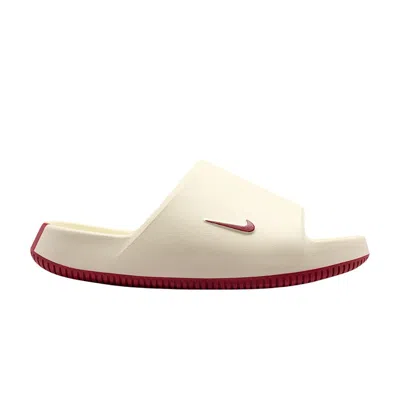Pre-owned Nike Calm Slide 'alabama' | Cream | Men's Size 11 In White