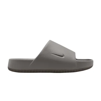 Pre-owned Nike Calm Slide 'flat Pewter' In Grey
