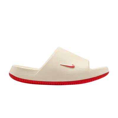 Pre-owned Nike Calm Slide 'ohio State' | Cream | Men's Size 7 In White