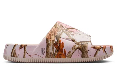 Pre-owned Nike Calm Slide Realtree Camo (women's) Sneakers In Silt Red