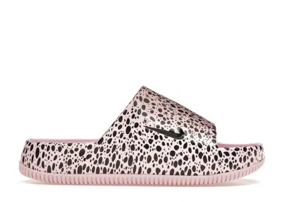 Pre-owned Nike Calm Slide Safari (women's) Sneakers In Pink/black