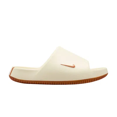 Pre-owned Nike Calm Slide 'texas' | Cream | Men's Size 8 In White