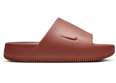 Pre-owned Nike Calm Slide (women's) Sneakers In Rugged Orange