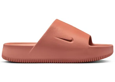 Pre-owned Nike Calm Slide (women's) Sneakers In Terra Blush