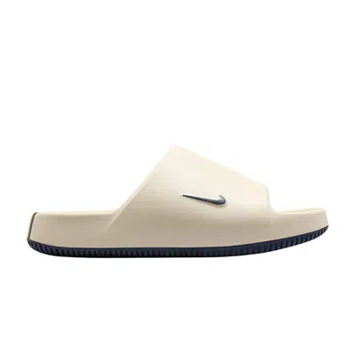 Pre-owned Nike Calm Slide 'wvu' | Cream | Men's Size 8 In White