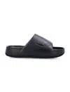 Nike Serene Contoured Open Toe Slides In Black