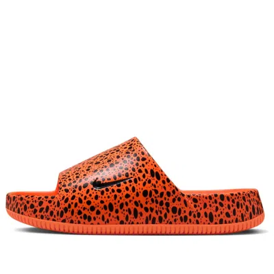 Nike Calm Slides 'safari Orange'