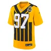 Nike Cameron Heyward Gold Pittsburgh Steelers Alternate 1933 Throwback Game Jersey In Yellow