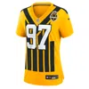 Nike Cameron Heyward Gold Pittsburgh Steelers Alternate 1933 Throwback Game Jersey In Yellow