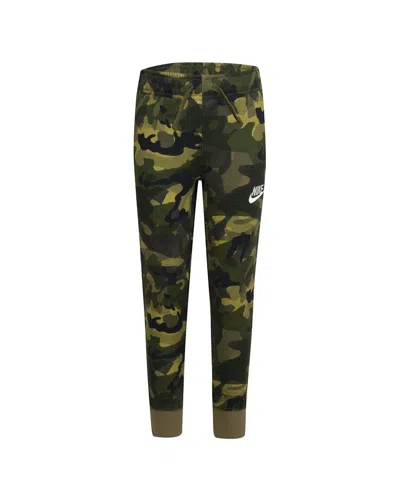Nike Camo Jogger Pant In Green