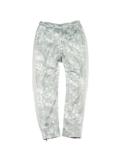 Nike Camo Tribute Track Pants In Gray