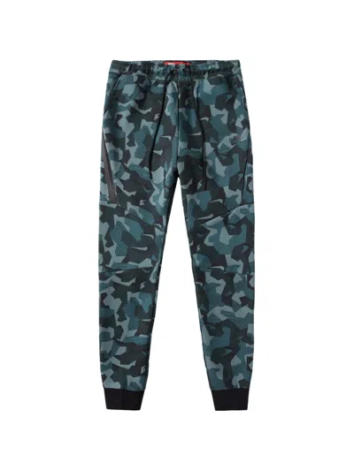 Nike Camouflage Drawstring Joggers In Blue