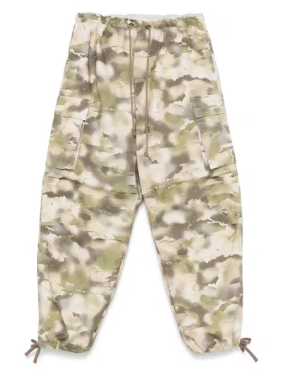 Nike Camouflage-pattern Cargo Trousers In 中性色