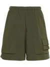 Nike Life Drawstring Cargo Camp Shorts In Cargo Khaki/cargo Khaki