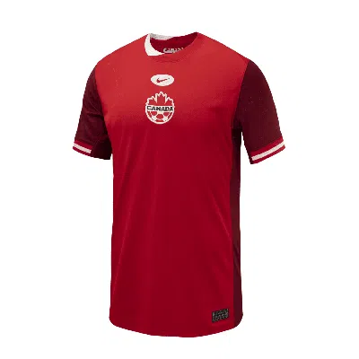 Nike Canada 2024 Stadium Home Big Kids'  Dri-fit Soccer Replica Jersey In Red