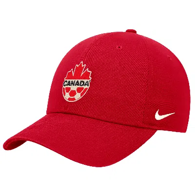 Nike Canada Club  Unisex Soccer Cap In Red