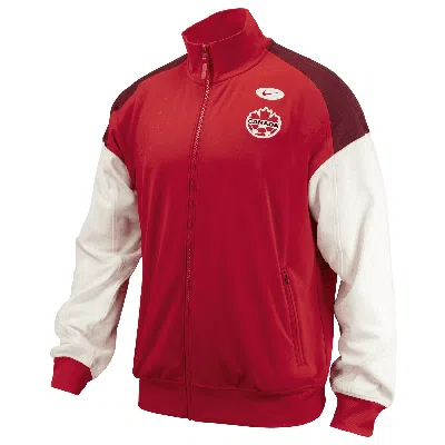 Nike Canada  Men's Soccer Anthem Jacket In Red