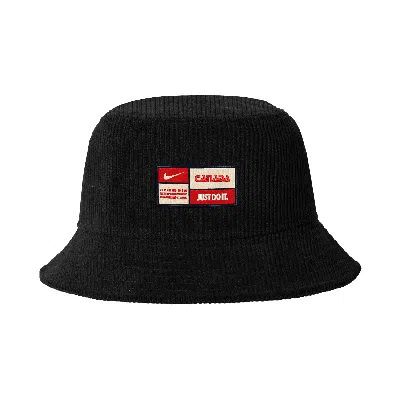 Nike Canada  Unisex Soccer Corduroy Bucket Cap In Black