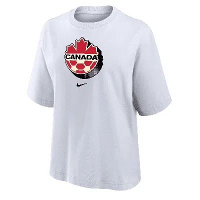 Nike Canada  Women's Soccer Boxy T-shirt In White