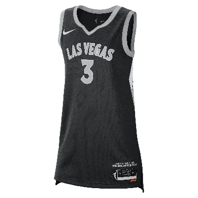 Nike Candace Parker Las Vegas Aces 2023  Women's Dri-fit Wnba Victory Jersey In Black