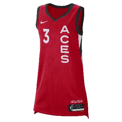 Nike Candace Parker Las Vegas Aces 2024 Rebel Edition  Women's Dri-fit Wnba Victory Jersey In Red