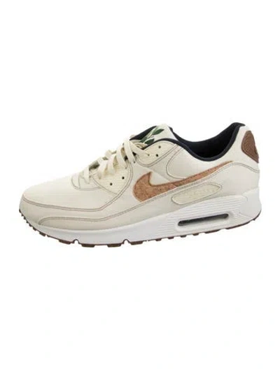 Pre-owned Nike Canvas Athletic Sneakers In Neutrals