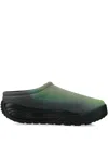 Nike Canvas Slip-on Mules In Green