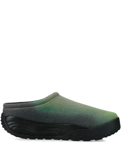 Nike Canvas Slip-on Mules In Green