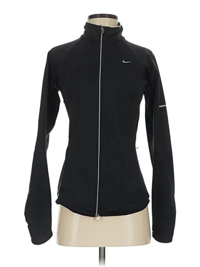 Pre-owned Nike Cardigan Sweater In Black